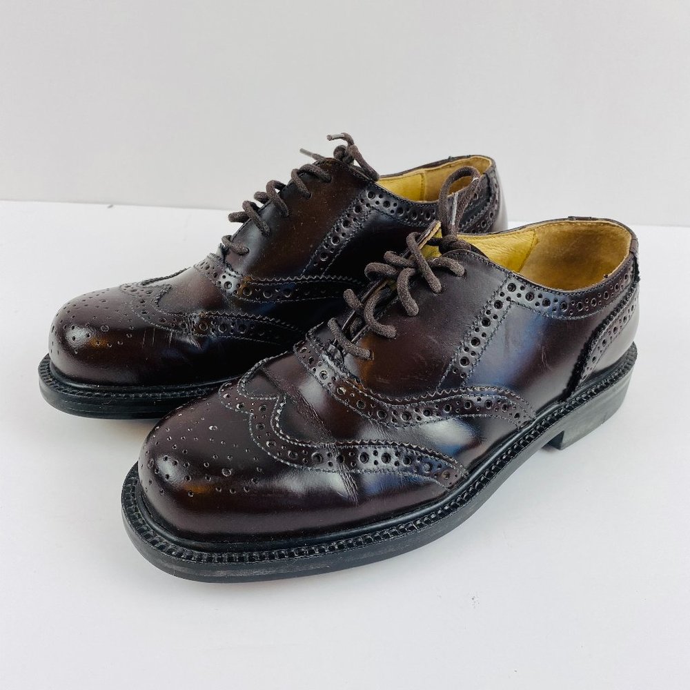 J.Crew Oxford Wingtip Lace Up Leather Shoes 5